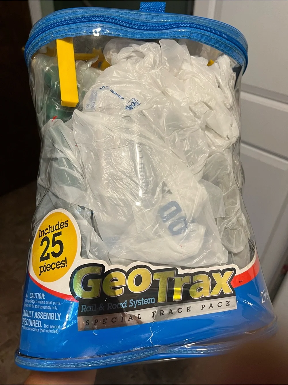 Rare Fisher-Price GeoTrax Rail & Road Special Track Pack